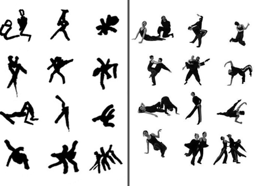 Adaptation chorégraphique Mouvements